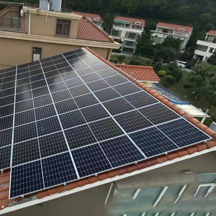 太阳能光伏发电系统别墅家用屋顶农业大棚光伏车棚太阳能阳光房