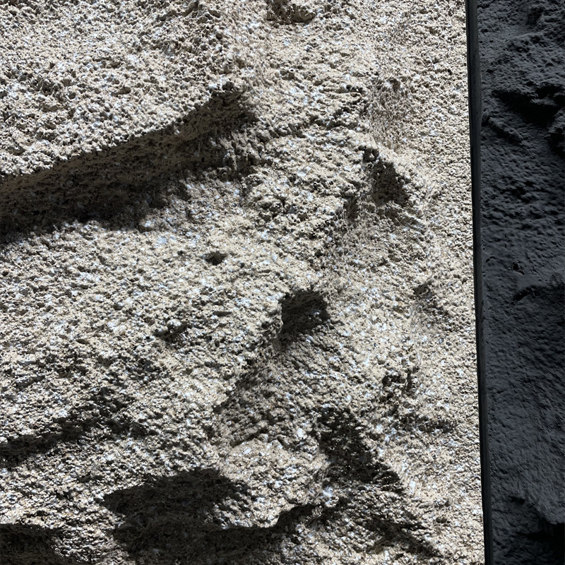 轻质文化石pu石皮1200x600仿真蘑菇石石材大板电视背景墙大厅墙砖