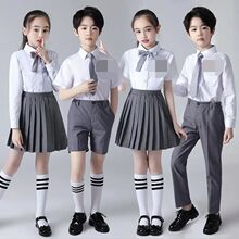 仪仗队服装儿童中小学生班服诗歌朗诵表演服英伦风校服幼儿园园服