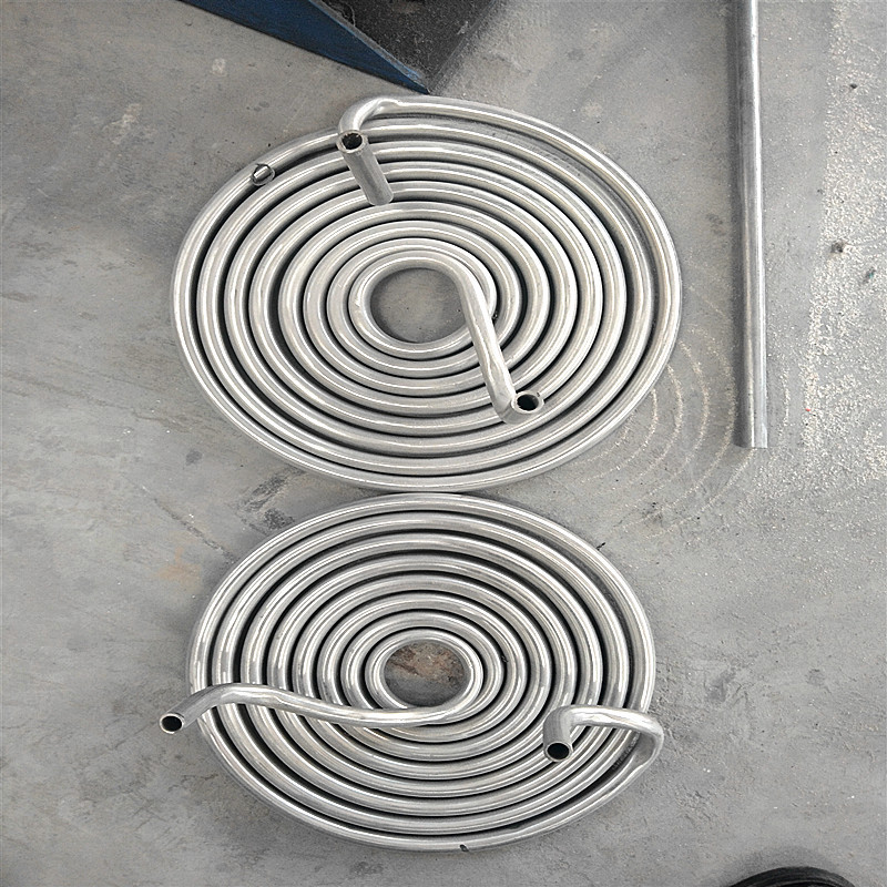 不锈钢304/316冷却管加热器盘管弯管型管蚊香管来图非标加工