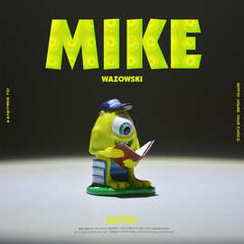 原单 大眼怪 怪兽大学 麦克 摆件模型