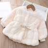 Children's clothing girl Autumn and winter new pattern coat Female baby Korean Edition thickening sweater Children jacket Fur imitation Children's clothing girl Autumn and winter new pattern coat Female baby Korean Edition thickening sweater Children jacket Fur imitation