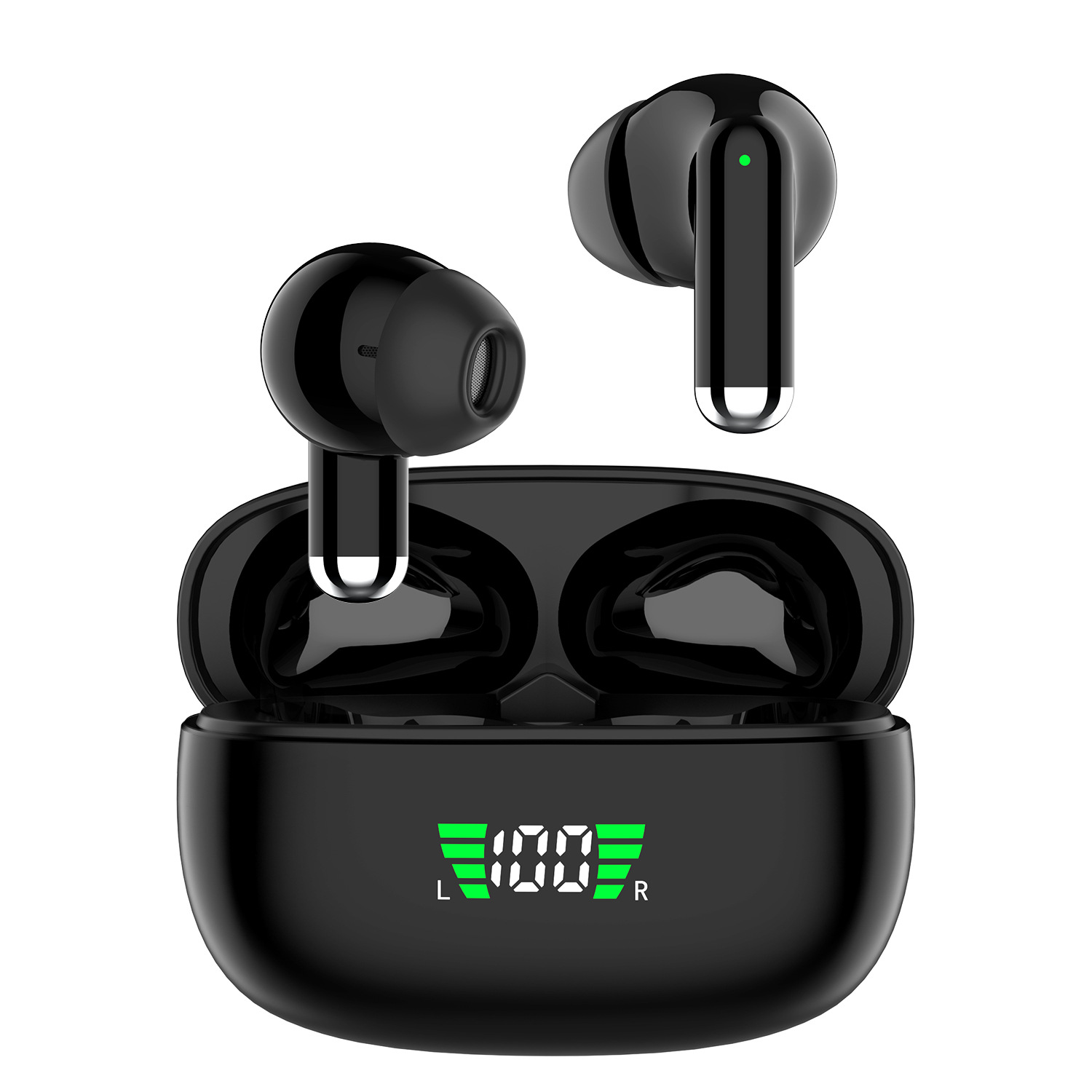 tws无线蓝牙耳机 新款私模入耳式耳机 屏显高清语音 hifi音质