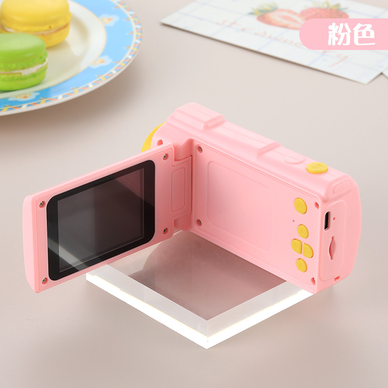New Handheld Children's Dv Camera Toy Photo-Taking Mini Camera 2.4-Inch Full Hd Screen Baby Gift Wholesale