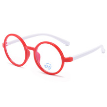 2021新款儿童糖果色护目镜硅胶简约时尚防蓝光儿童眼镜量大从优