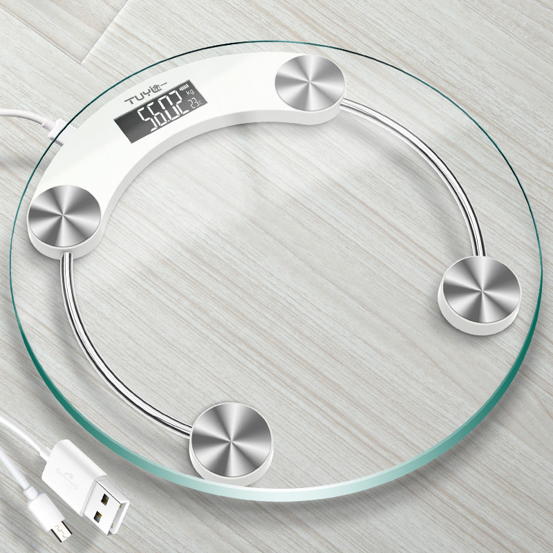 电子称体重秤充电家用人体秤成人称重器测体重计