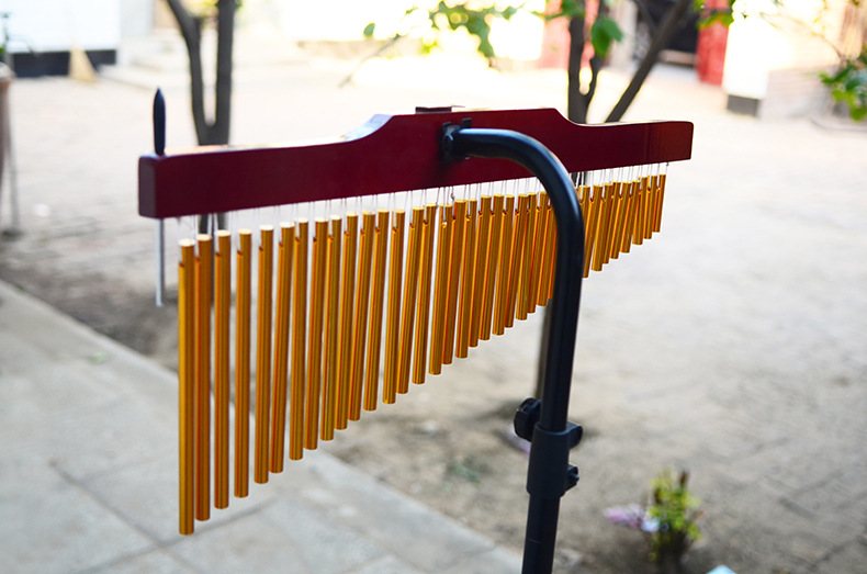 25音风铃 带架金属风铃奥尔夫儿童乐器伴奏音树25音风铃音束批发