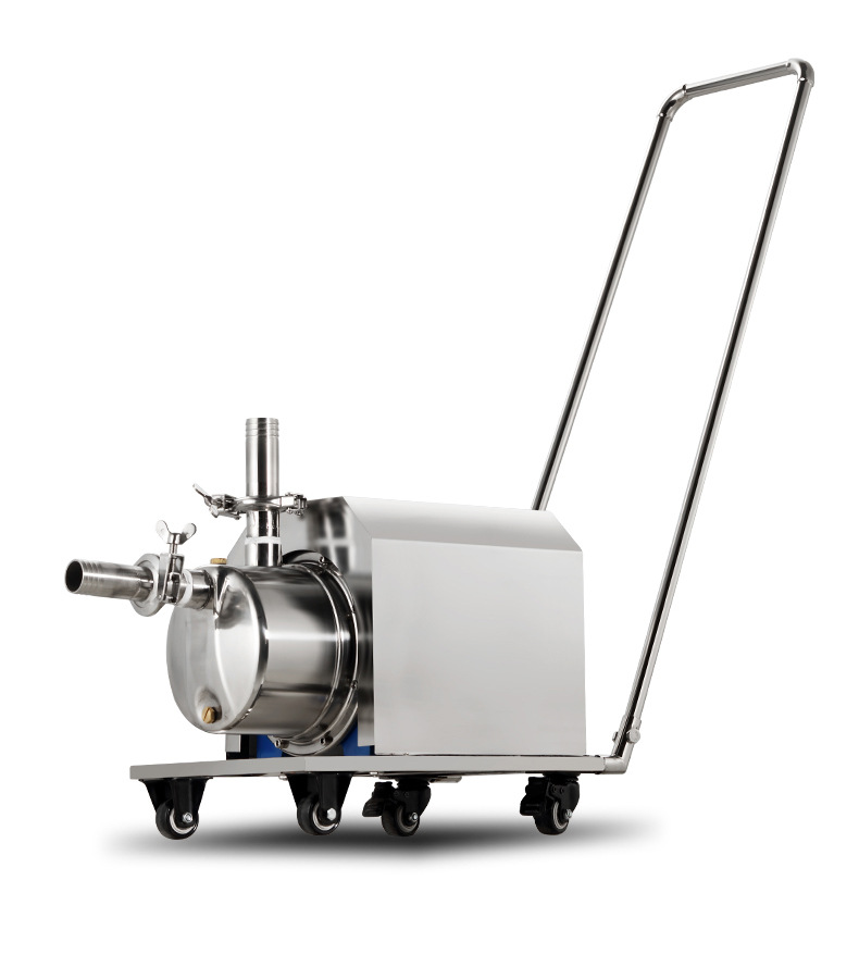 不锈钢自吸射流泵食品级304不锈钢泵家用牛奶饮料小型大吸力酒泵