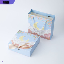 【礼盒包装】生日盒正方形礼物大小号高跟鞋短袖衬衫+礼袋礼品盒