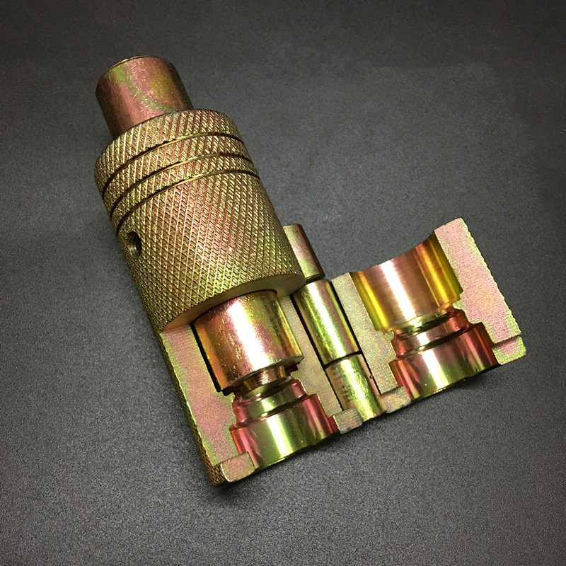 波纹管用平口器3分4分6分不锈钢管打波器45号钢材表面滚花敲波具