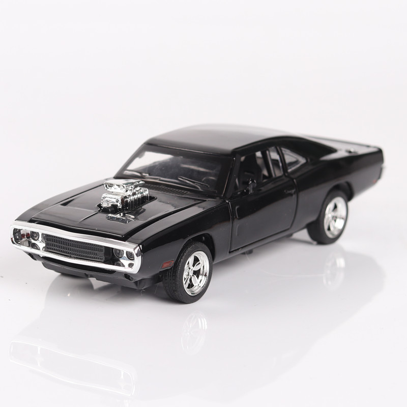 道奇战马热销合金车模1:32速系列7回力儿童玩具仿真汽车模型男孩