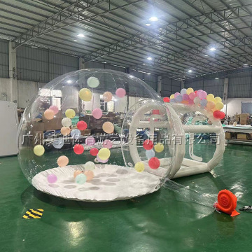 充气透明网红打卡泡泡屋生日宴会氛围布置透明星空帐篷户外露营