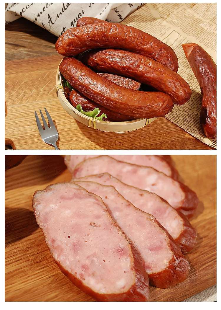 俄瓦斯号哈尔滨风味红肠果木熏香腊肠火腿肠东北熟食腊味方便速食