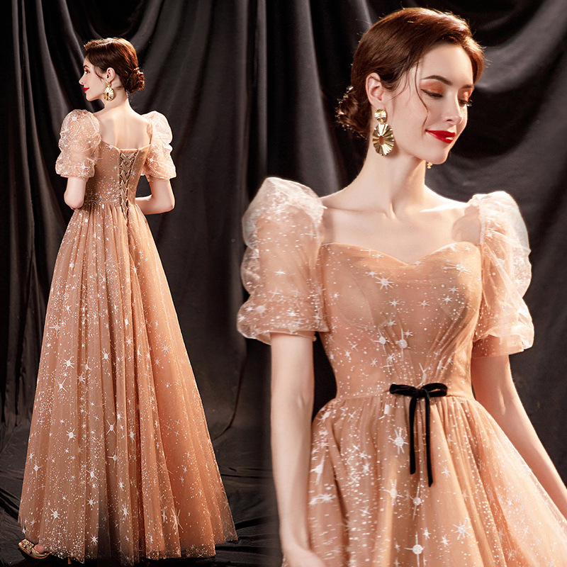 蓬蓬裙年会礼服