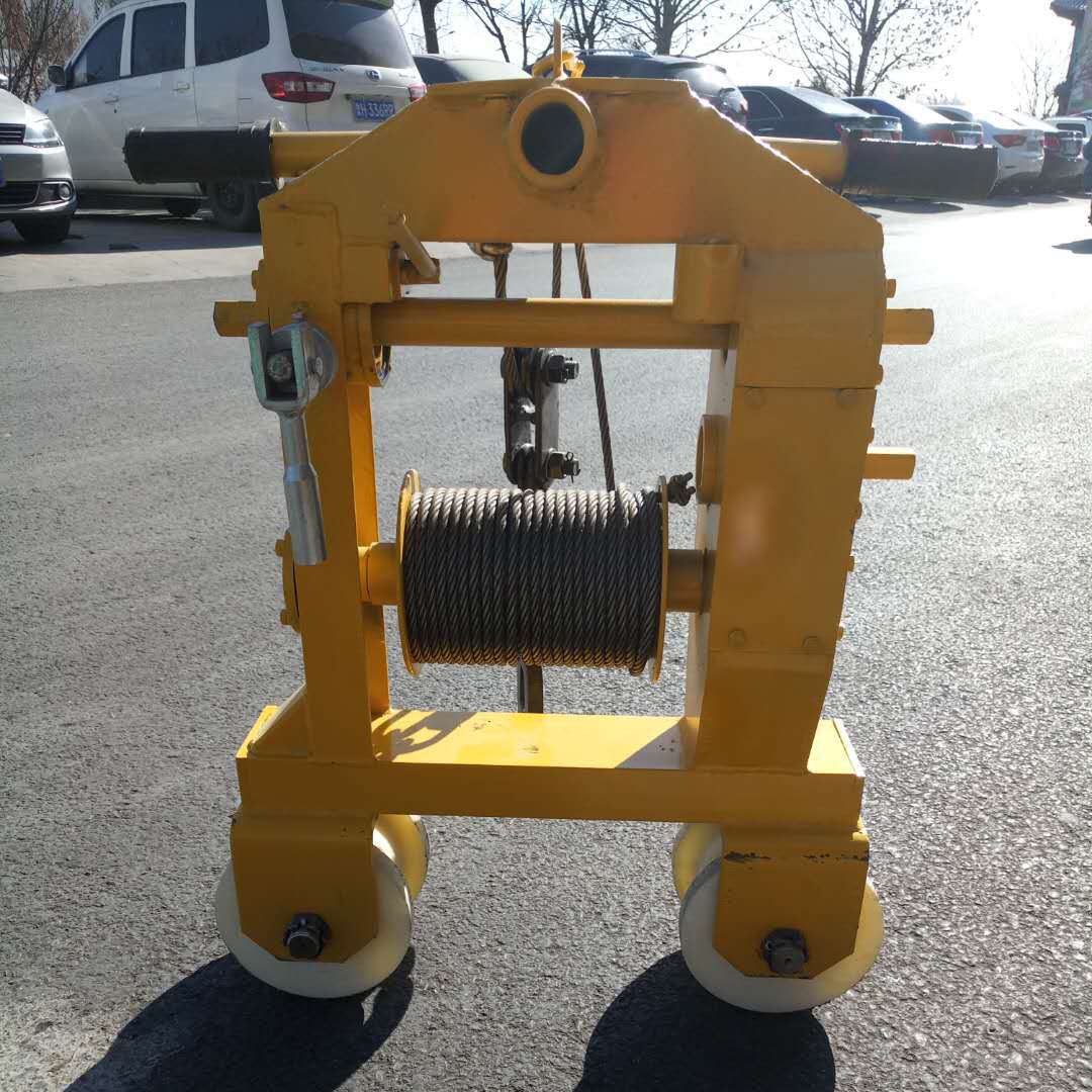 小型轨道搬运小车靠谱厂家 手摇式搬运收轨车 轨道拉运小车