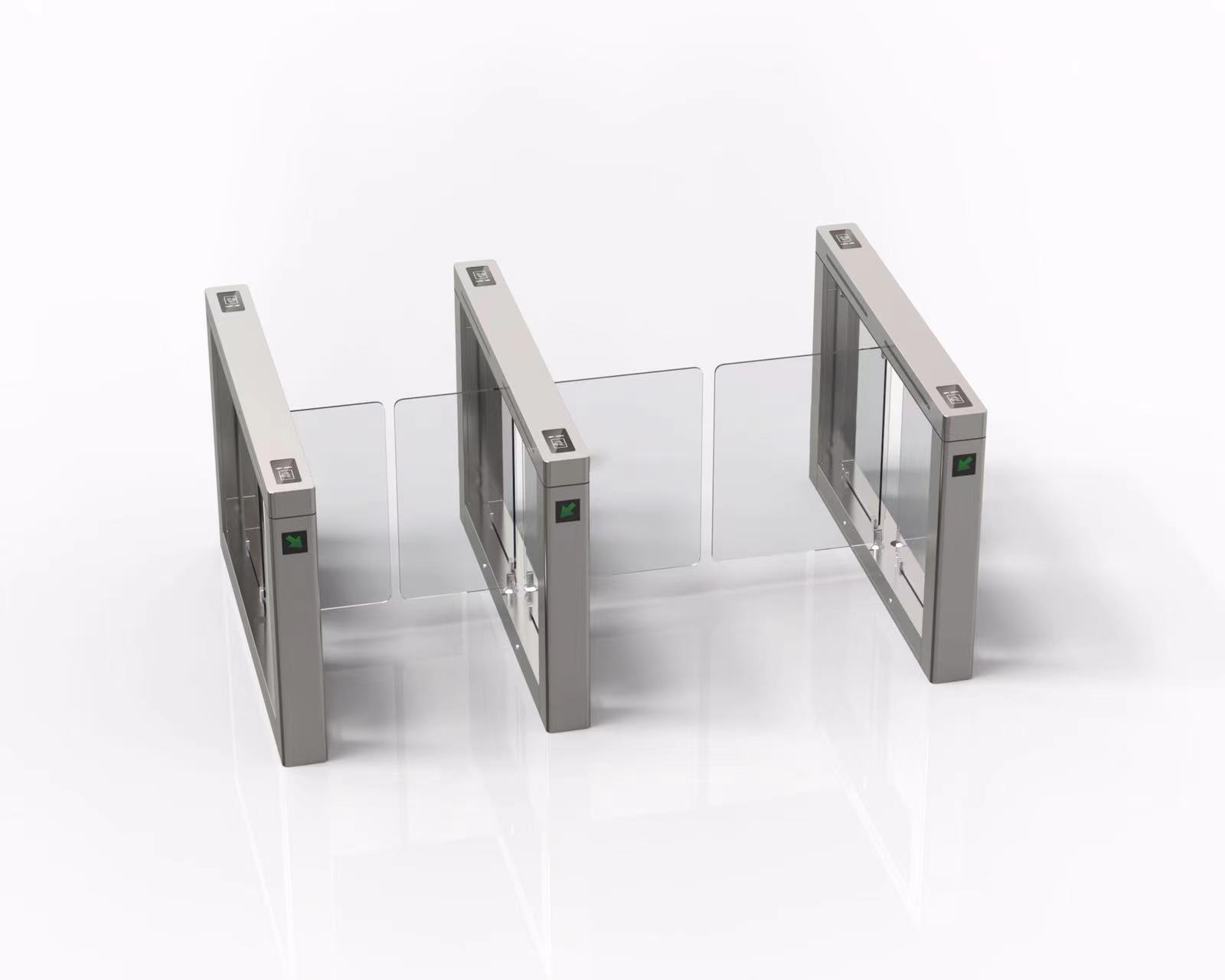 人脸识别闸机小区门禁考勤机人行通道闸机智能智能小摆闸150mm宽