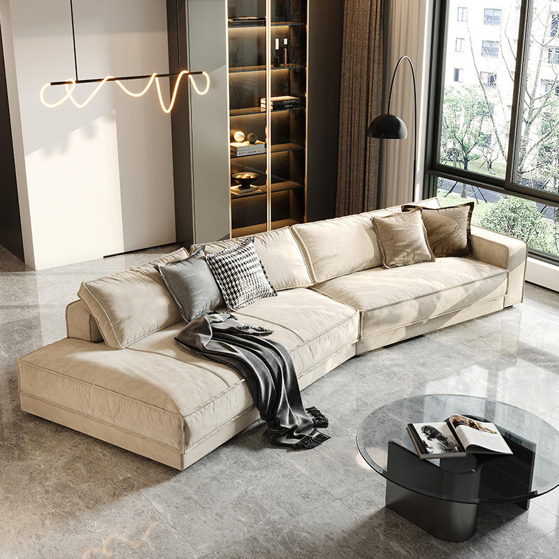 baxter布艺沙发客厅意式轻奢现代小户型羽绒乳胶布达佩斯异形转角