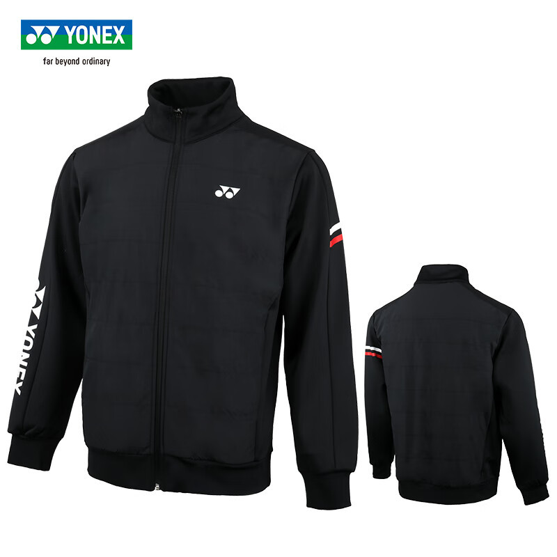 尤尼克斯yy羽毛球服长袖外套男女款秋冬190013bcr/290013bcr运动