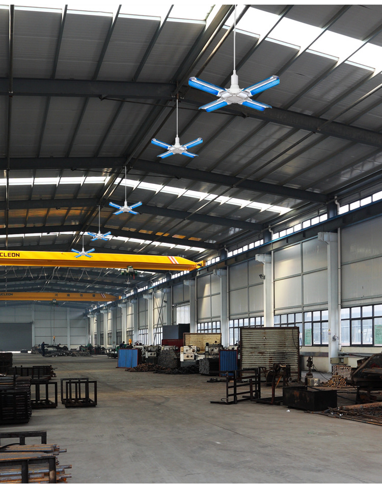 源头工厂led三叶灯工矿灯厂房灯4 1叶子灯铝叶子灯车库灯