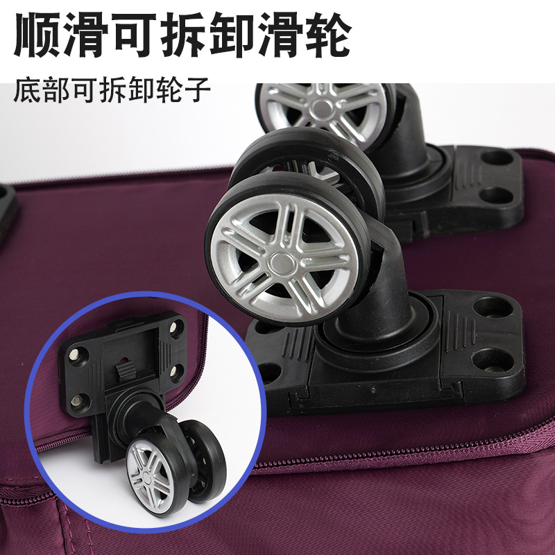 Universal Wheel Travel Bag Light Portable Luggage Bag Storage Bag Maternity Bag Wet and Dry Separation Large Capacity Fitness Yoga Bag