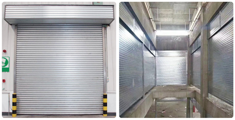 上海防火卷帘门厂家 仓库钢质复合防火卷帘门 地下车库防火卷闸门