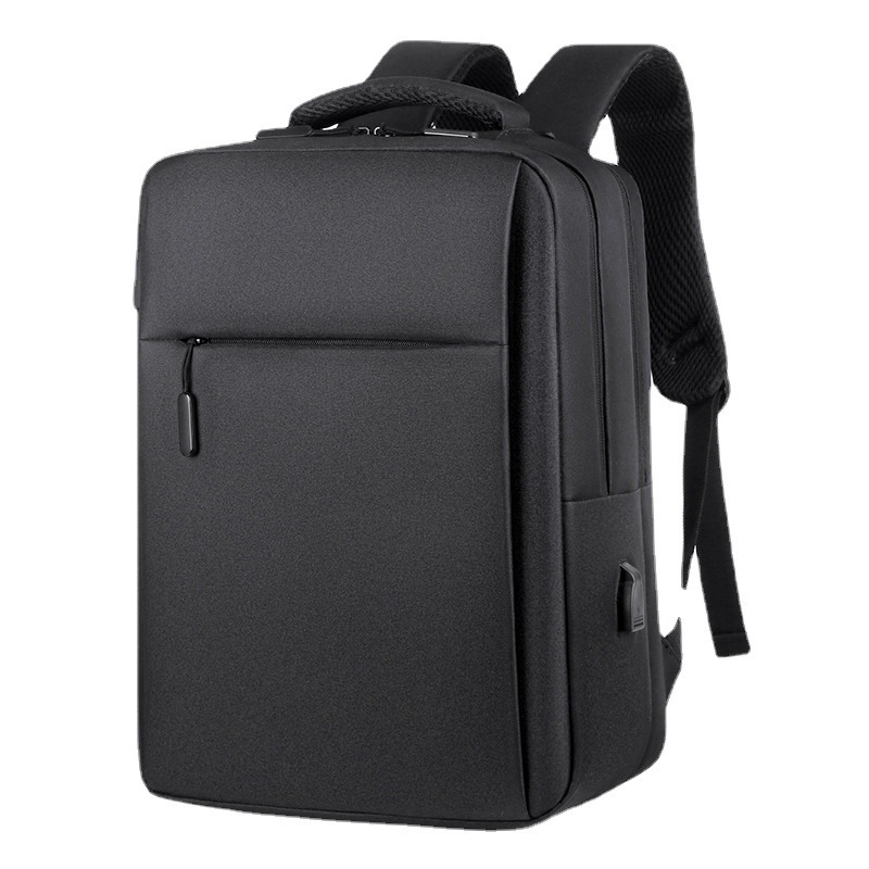 2022 Upgraded Large Capacity Backpack Double-Layer Business Office Backpack College Students Bag Printed Logo