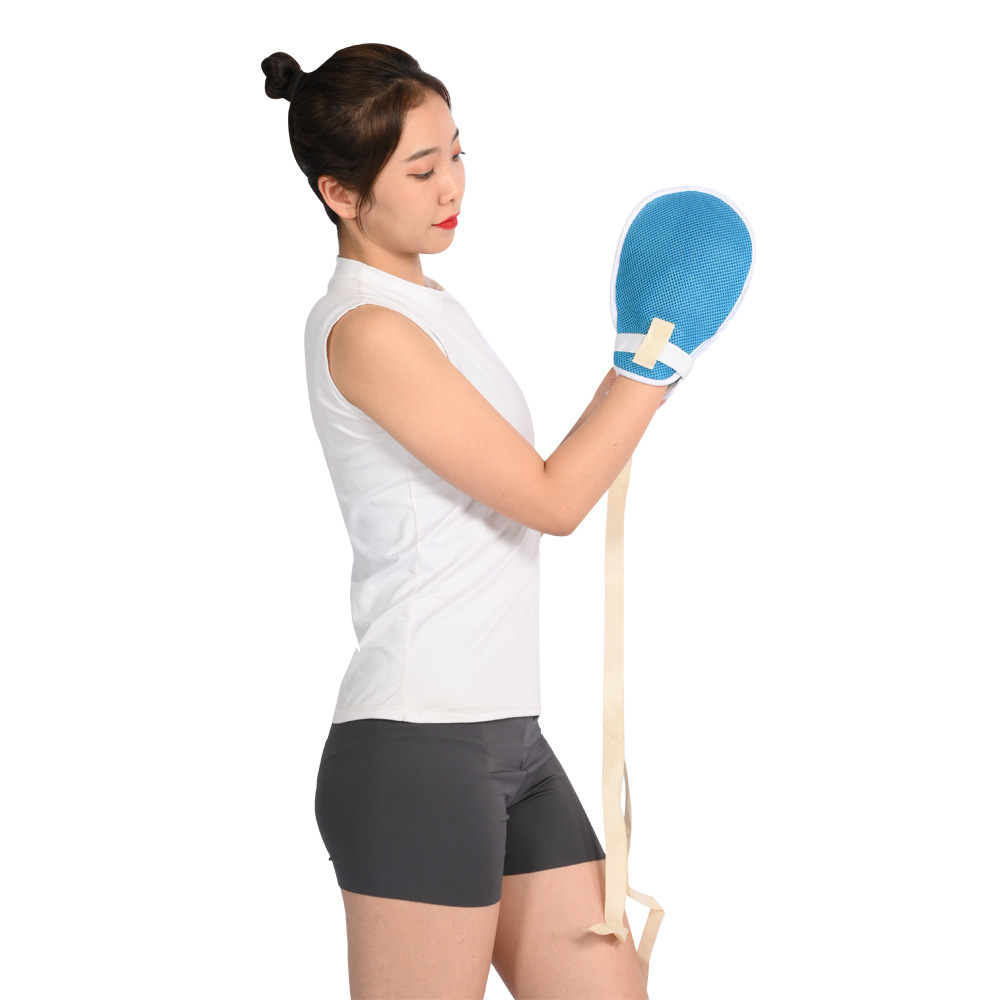 防拔管约束手套透气开口约束手套乒乓球拍约束手套手掌固定约束套