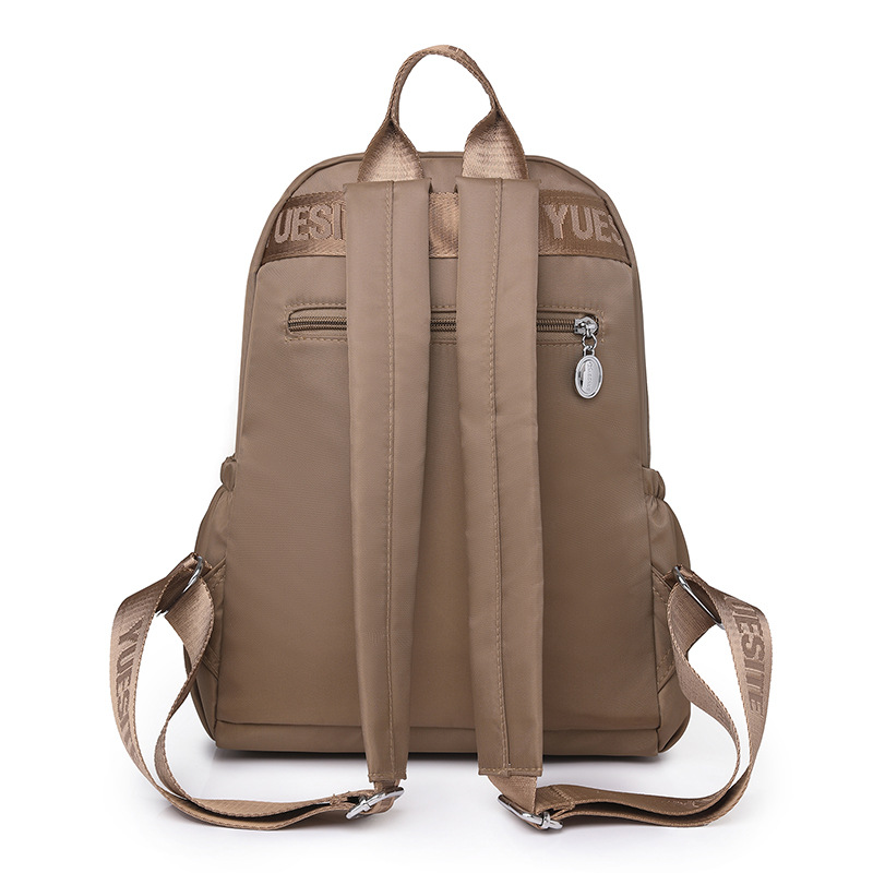 Women's Bag 2024 New Nylon Cloth Ladies Backpack Outdoor Leisure Travel Cross-Border Backpack