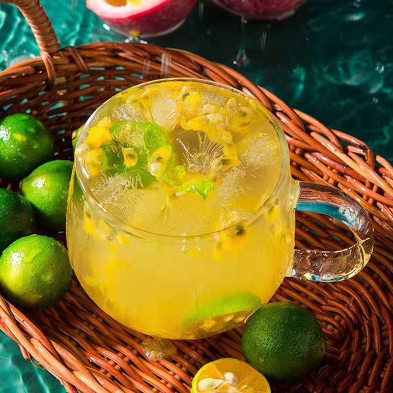 青桔百香果茶金桔百香果茶包花茶金橘柠檬片小包装奶茶店网红饮品