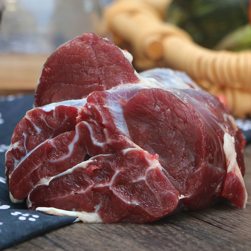 牛腱子4斤装 2000g 整个牛腱 新鲜牛腱肉 腱弧 黄牛肉新鲜生牛肉