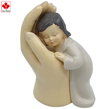 手掌靠婴儿树脂工艺品摆件树脂娃娃人物沙具沙盘游戏玩具认知模型