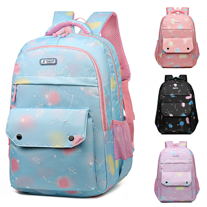 Wholesale New Casual Elementary School Large Capacity Schoolbag Children's Grade 1-6 Cute and Lightweight Burden Reduction Backpack