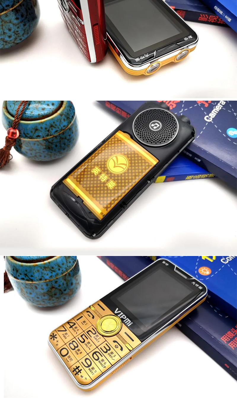 弘米手机v107超长待机大音量老年人手机双卡直板新款移动复古经典