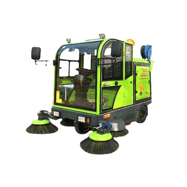 厂区清洁扫地车 小区物业小型电动扫地机 洒水雾炮环卫道路清扫车