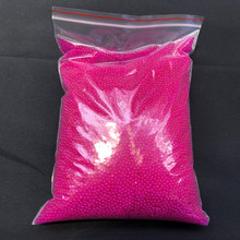 跨境1.5-2彩色吸水珠散装1公斤10万颗养花营养土玩具子弹珠泡大珠