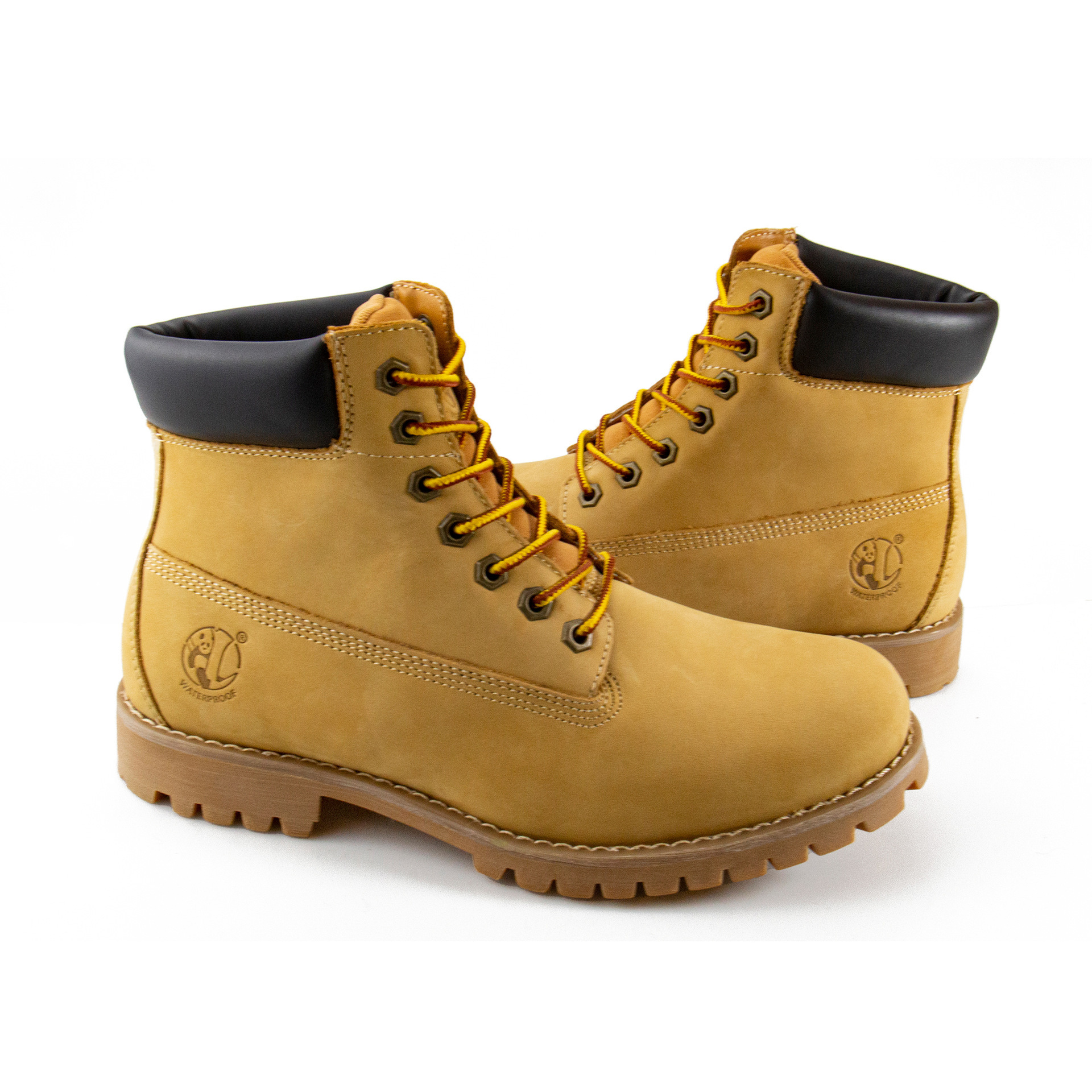 反绒牛皮男女新款沙漠靴全地形户外靴高腰徒步靴子安保人员工作靴