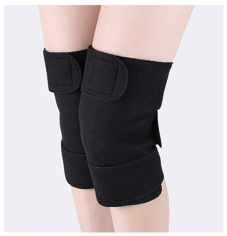 托玛琳自发热护膝点阵防寒保暖护具膝关节穴位护膝可调节磁石护膝