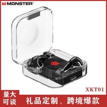 适用MONSTER/魔声XKT01新品TWS无线蓝牙耳机重低音高清黑科技跨境