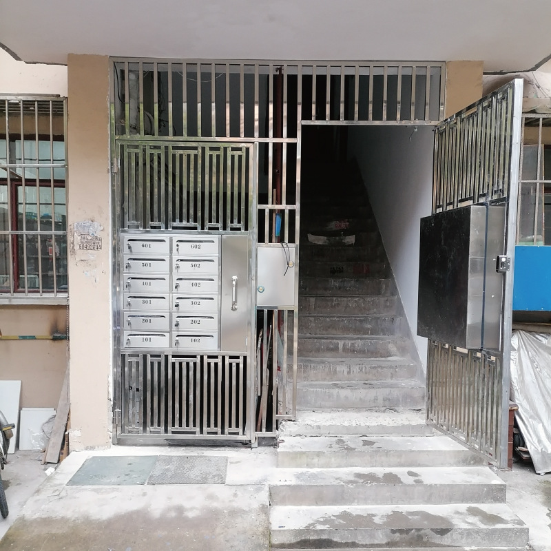 上海电控单元门 楼宇对讲电控门 楼道门 防盗门楼宇门 栅栏门