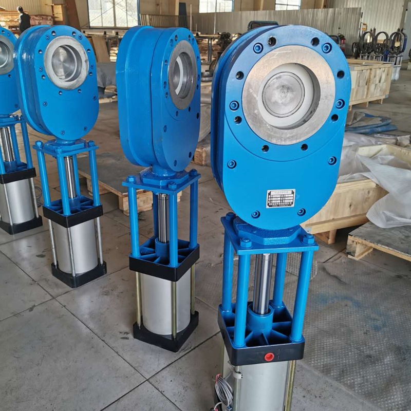 气力输灰系统 对夹式陶瓷双闸板闸阀