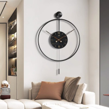 钟表挂钟客厅简约创意时钟卧室家用钟表轻奢时尚挂钟艺术挂表