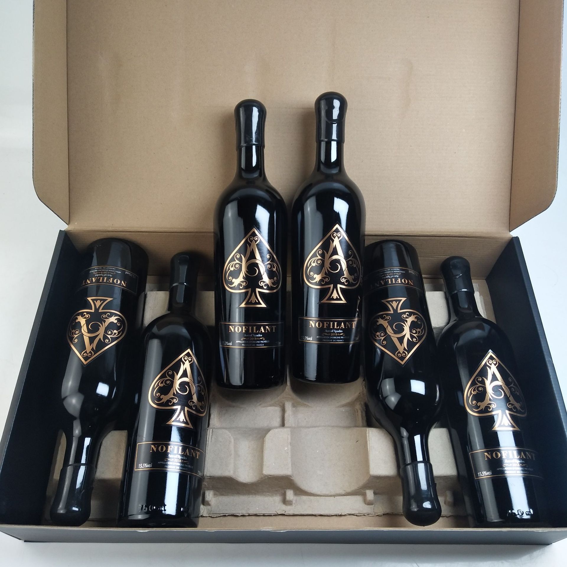 5度诺兰特黑桃a干红葡萄酒 飞机盒包装 重型瓶酒-阿里巴巴