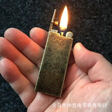 豫邦升降机煤油打火机创意复古老式砂轮煤油打火机外贸跨境批发