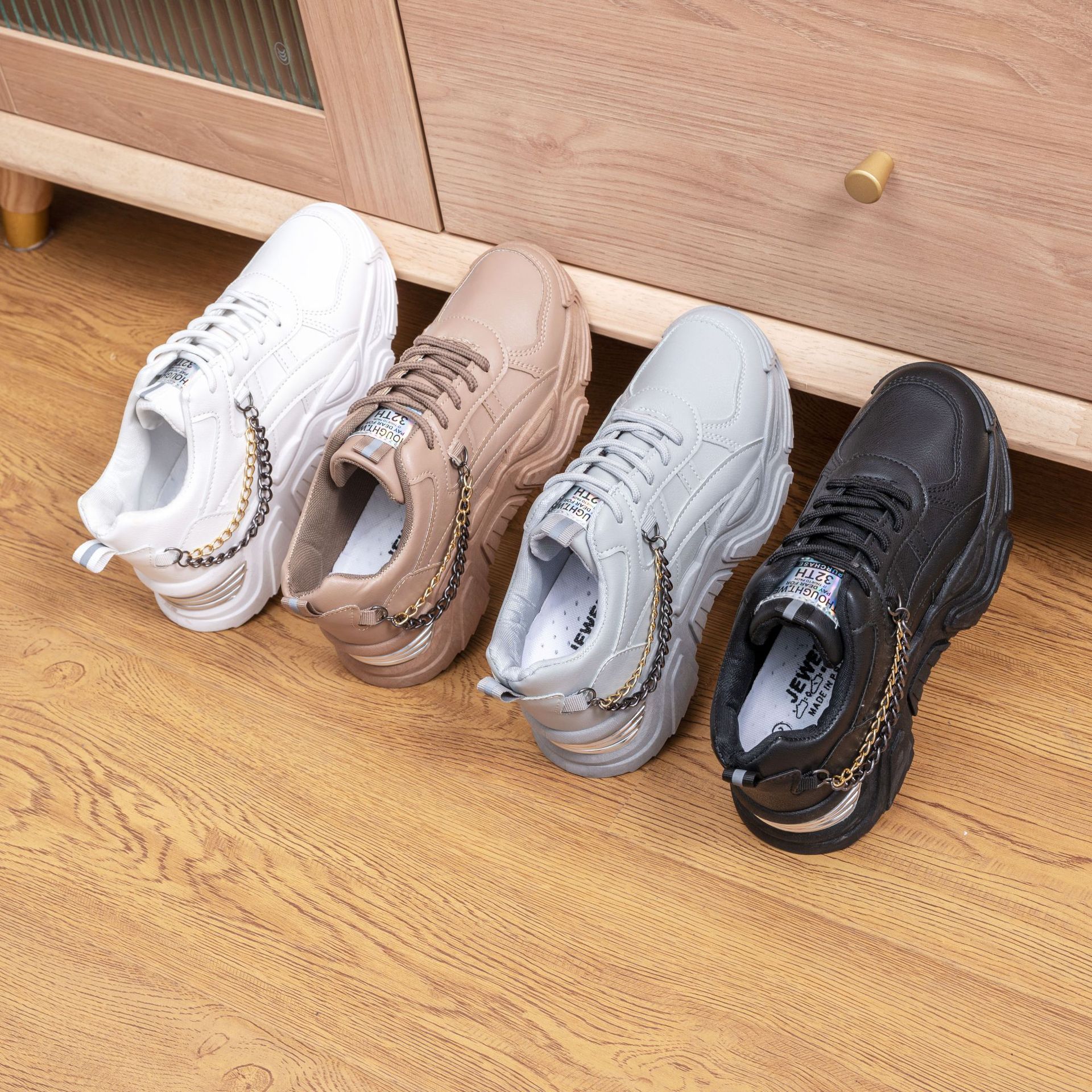 Hengyu Women's Sports Shoes Summer New Non-Slip Dad Shoes Versatile Casual Shoes 2023