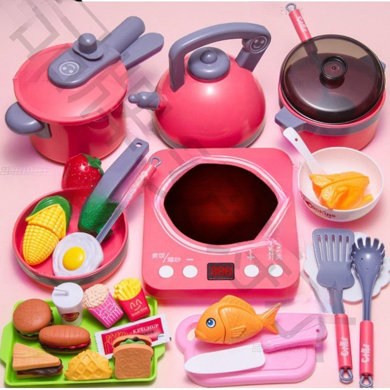 娃娃家区域材料布置幼儿园小班自制区角小厨房角色扮演过家家玩具