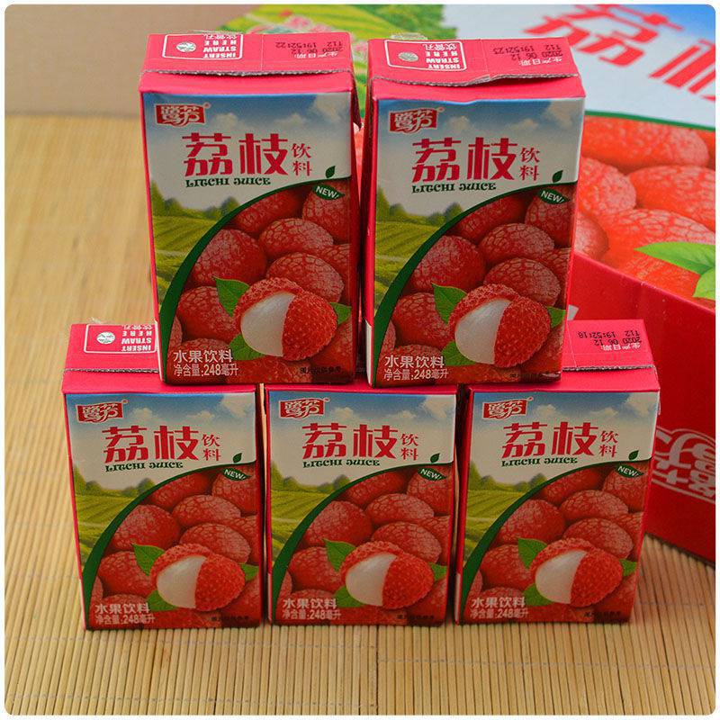 鹭芳冬瓜茶菊花茶芦柑荔枝果味饮料6/12瓶整箱24瓶*248ml夏季