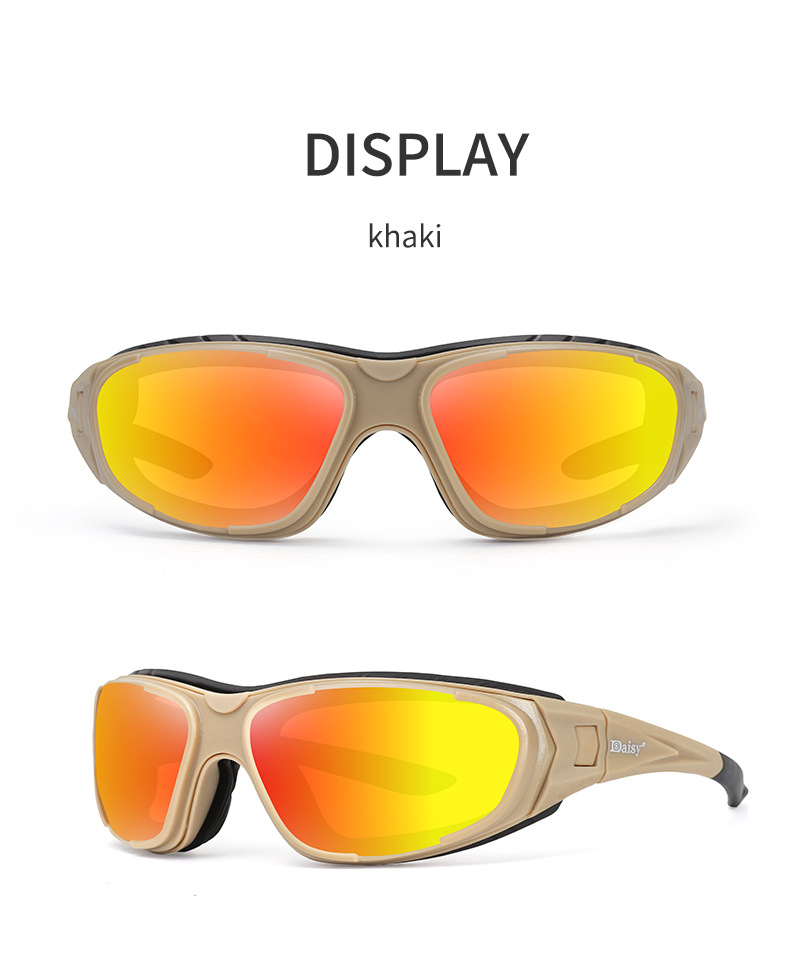 新款美国daisy c9军版护目镜战术夜视摩托风镜钓鱼太阳镜射击墨镜