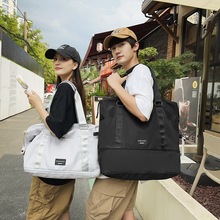 旅行包包女短途手提轻便待产包可套拉杆箱学生大容量行李收纳袋子