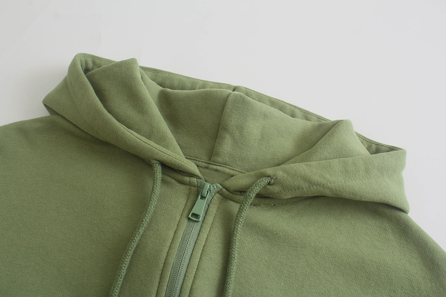 2022春季外贸代发女装连帽绒布运动衫卫衣外套