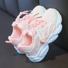 女童运动鞋透气2023夏季新款韩版儿童网鞋小白鞋女学生跑步鞋软底